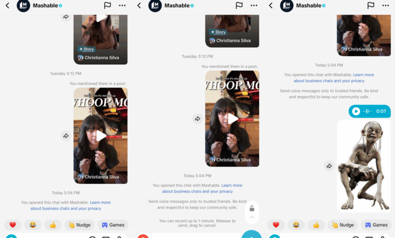 TikTok DMs update adds voice notes, photos, and videos TikTok DMs update adds voice notes, photos, and videos